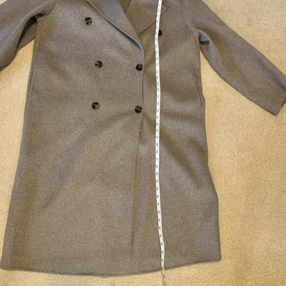 MANGO Handmade Oversized Wool Coat XL - Picture 13 of 15